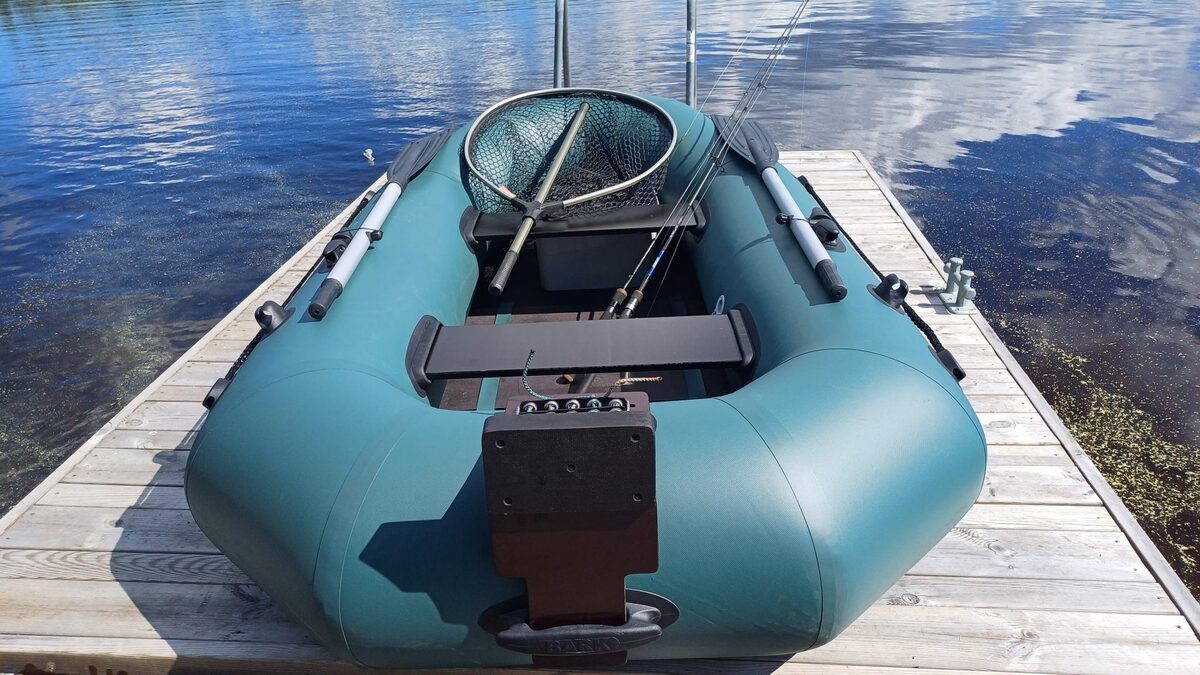 Unser Boot am Steg