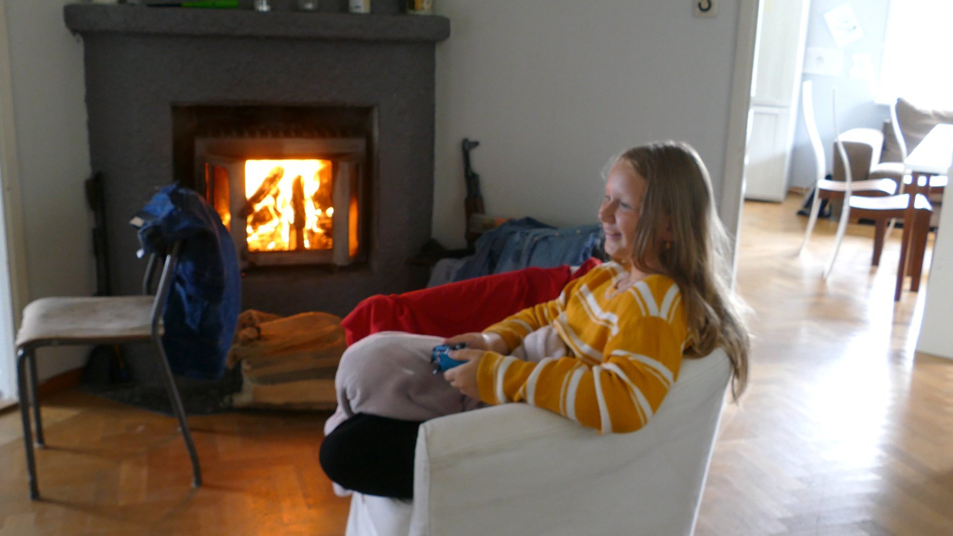 Virtuellt fiske från soffan